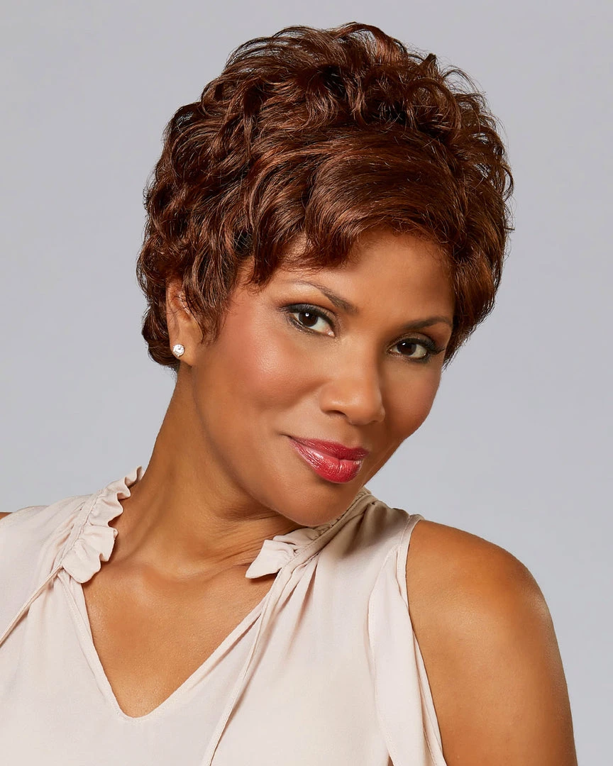 Lori Petite | Lace Front & Monofilament Synthetic Wig By Henry Margu Wigs For Black Women