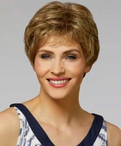 Wigs For Women Monica Petite | Lace Front & Monofilament Synthetic Wig By Henry Margu