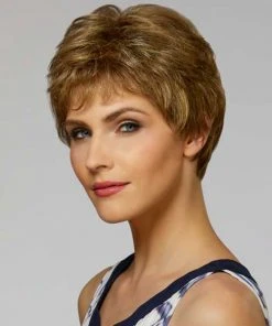 Wigs For Women Monica Petite | Lace Front & Monofilament Synthetic Wig By Henry Margu