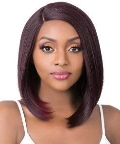 Wigs For Black Women Damariss | Lace Part Synthetic Wig By It's A Wig