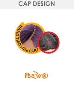 Wigs For Black Women Damariss | Lace Part Synthetic Wig By It's A Wig