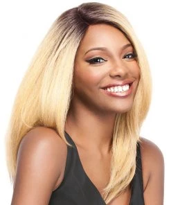 Wigs For Black Women Swiss Lace Konis | Lace Front Synthetic Wig By It's A Wig