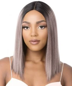 Wigs For Black Women Swiss Lace Varuna | Lace Front Synthetic Wig By It's A Wig