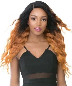 Wigs For Black Women Swiss Lace Sun Dance | Lace Front Synthetic Wig By It's A Wig