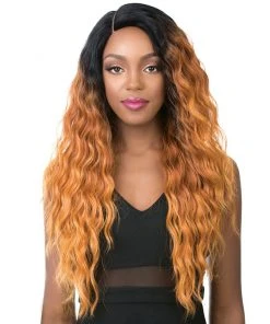 Wigs For Black Women Swiss Lace Sun Dance | Lace Front Synthetic Wig By It's A Wig