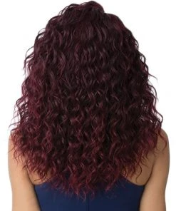 Wigs For Black Women Swiss Lace Marina | Lace Front & Lace Part Synthetic Wig By It's A Wig