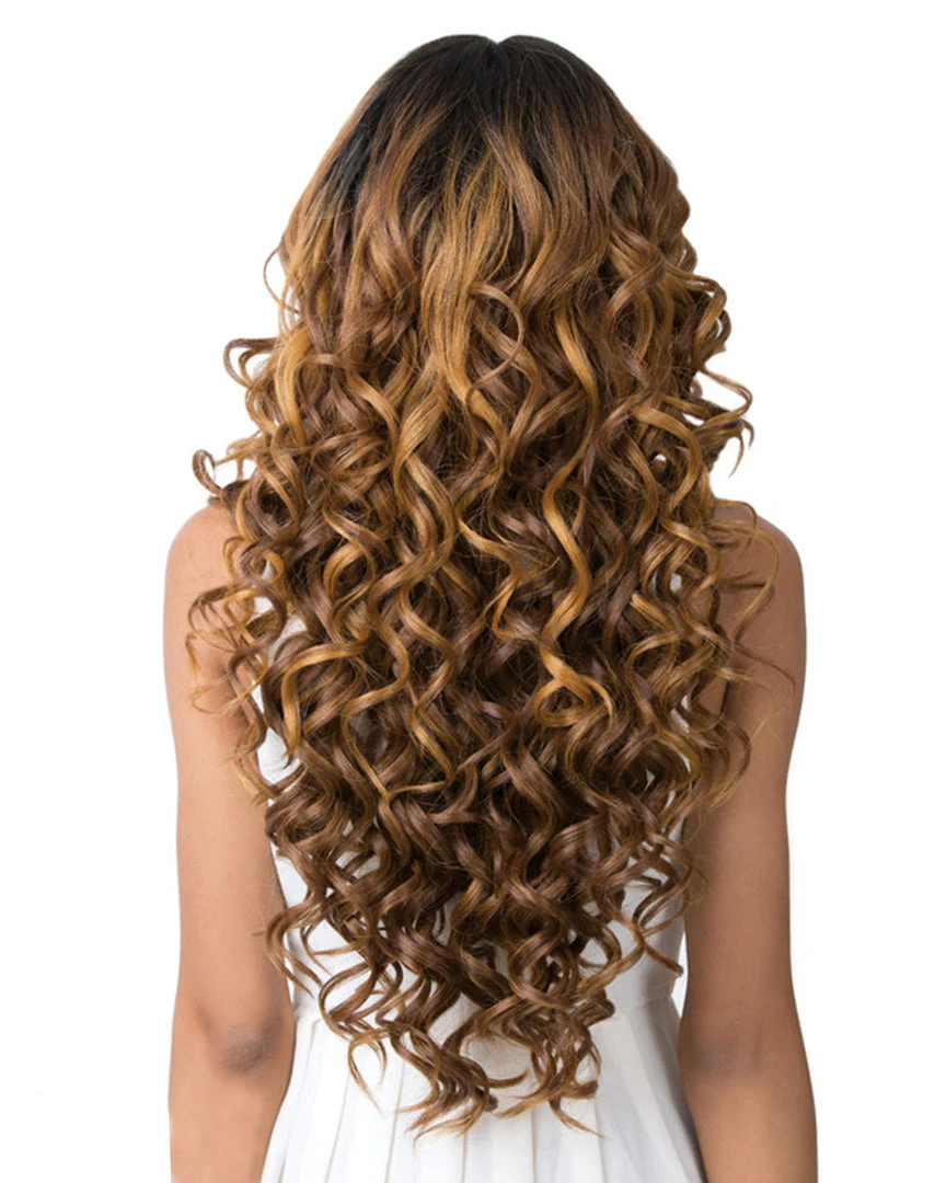 Wigs For Black Women Swiss Lace Keeff | Lace Front & Lace Part Synthetic Wig By It's A Wig