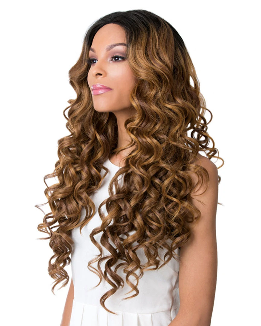 Wigs For Black Women Swiss Lace Keeff | Lace Front & Lace Part Synthetic Wig By It's A Wig