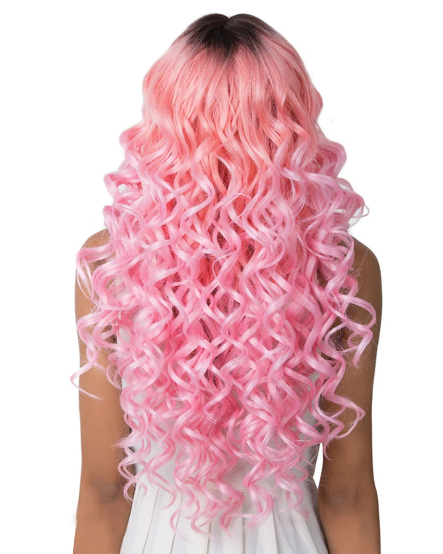 Wigs For Black Women Swiss Lace Keeff | Lace Front & Lace Part Synthetic Wig By It's A Wig