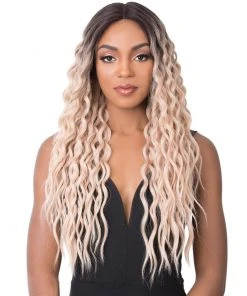 Wigs For Black Women Swiss Lace Sunflower | Lace Front & Lace Part Synthetic Wig By It's A Wig