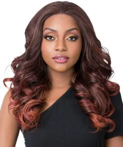 Swiss Lace Kasandra | Lace Front Synthetic Wig By It's A Wig Wigs For Black Women