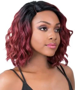 Swiss Lace Disco | Lace Front & Lace Part Synthetic Wig By It's A Wig Wigs For Black Women