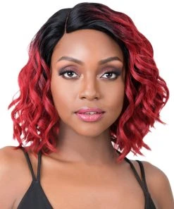 Swiss Lace Disco | Lace Front & Lace Part Synthetic Wig By It's A Wig Wigs For Black Women