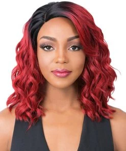 Swiss Lace Oligo | Lace Front & Lace Part Synthetic Wig By It's A Wig