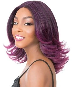 Wigs For Black Women Swiss Lace Serafina | Lace Front & Lace Part Synthetic Wig By It's A Wig