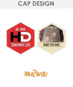 HD 13X6 Lace Asia | Lace Front & Lace Part Synthetic Wig By It's A Wig