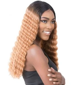 HD Lace Crimped Hair-3 | Lace Front & Lace Part Synthetic Wig By It's A Wig