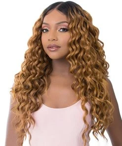 HD T Lace Saint | Lace Front & Lace Part Synthetic Wig By It's A Wig