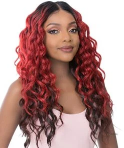 HD T Lace Saint | Lace Front & Lace Part Synthetic Wig By It's A Wig