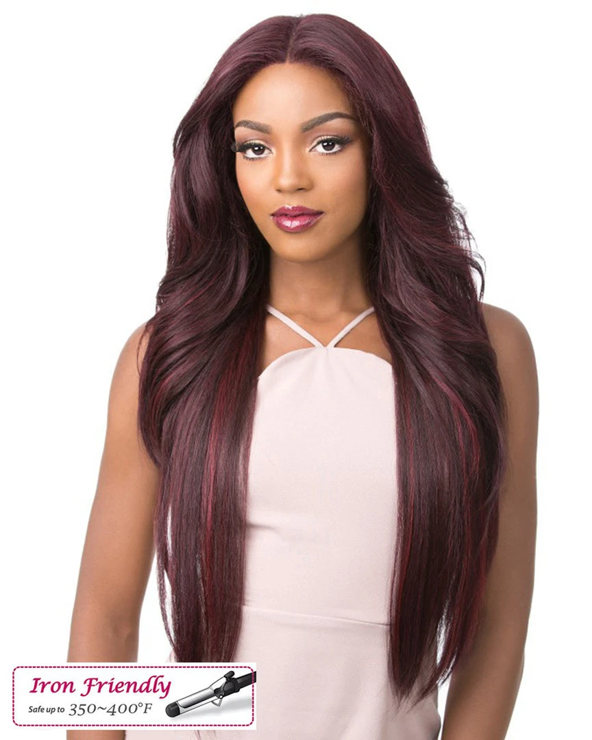 Wigs For Black Women 360 Lace Adelinda | Human Hair Blend Wig By It's A Wig