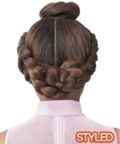 Wigs For Black Women Vixen Y Yaki Straight | Lace Front Human Hair Blend Wig By It's A Wig