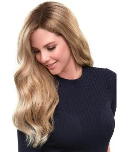 Top Smart Wavy 18 Inch | Lace Front & Monofilament Synthetic Hair Toppers By Jon Renau 18~26 Inch