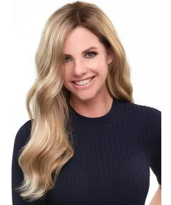 Top Smart Wavy 18 Inch (Exclusive) | Lace Front & Monofilament Synthetic Hair Toppers By Jon Renau 18~26 Inch