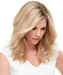 Top Style HH 12 Inch | Monofilament Remy Human Hair Toppers By Jon Renau