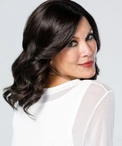 Top Coverage Wavy 12 Inch (Exclusive) | Lace Front & Monofilament Synthetic Hair Toppers By Jon Renau 8~12 Inch