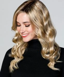 Top Coverage Wavy 18 Inch (Exclusive) | Lace Front & Monofilament Synthetic Hair Toppers By Jon Renau 18~26 Inch