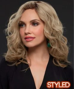 Jennifer (Exclusive) | Lace Front & Monofilament Remy Human Hair Wig By Jon Renau