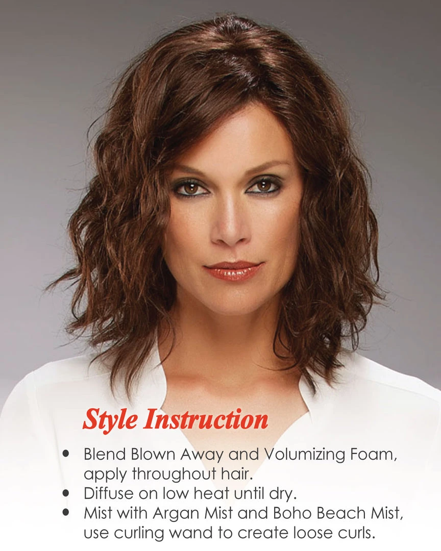 Wigs For Women Carrie (Exclusive) | Lace Front & Monofilament Human Hair Wig By Jon Renau