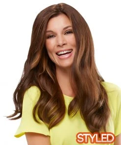 Top Form 18 Inch | Monofilament Remy Human Hair Toppers By Jon Renau Wiglets