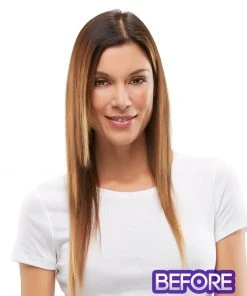 Top Form 18 Inch (Exclusive) | Monofilament Remy Human Hair Toppers By Jon Renau Wiglets