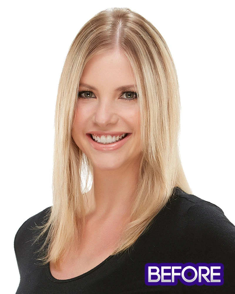 Top Form 12 Inch (Exclusive) | Monofilament Remy Human Hair Toppers By Jon Renau