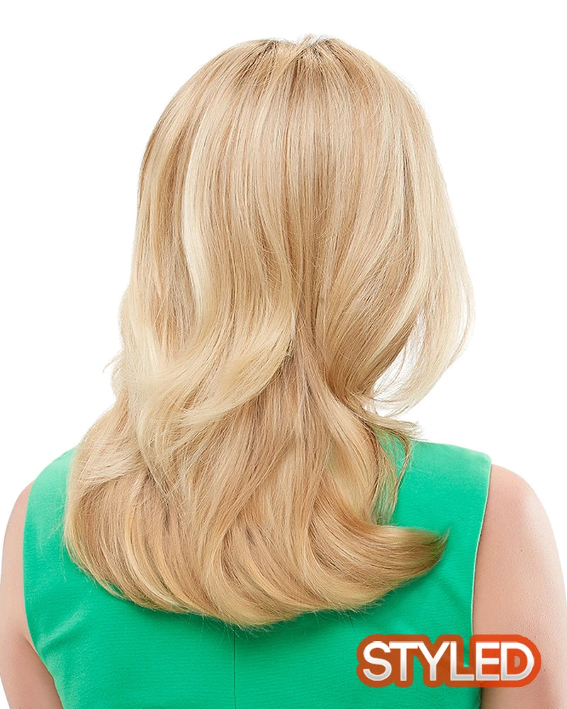 Top Form 12 Inch (Exclusive) | Monofilament Remy Human Hair Toppers By Jon Renau