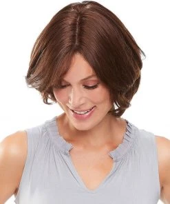 EasiPart French 8 Inch | Monofilament Remy Human Hair Toppers By Jon Renau 8~12 Inch