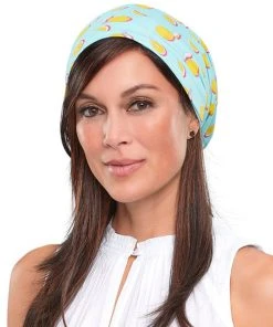 Jon Renau Softie Boho Beanie Print Headwear
