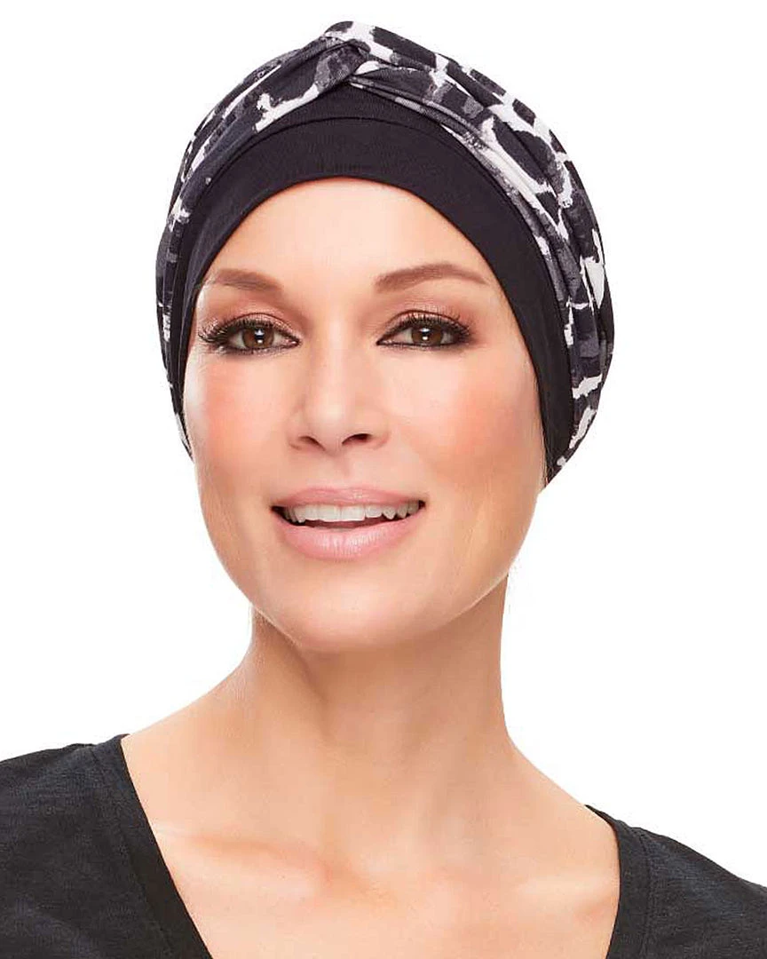 Jon Renau Softie Accent-Print Headwear