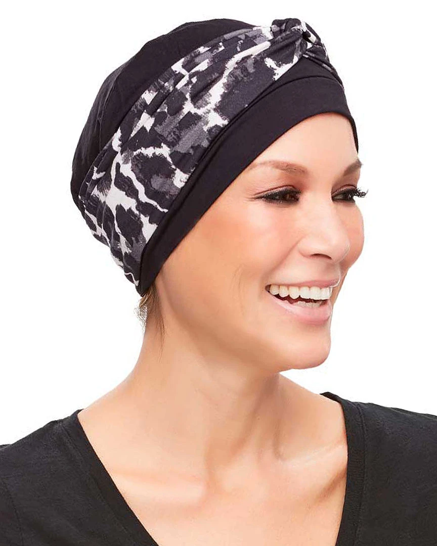 Jon Renau Softie Accent-Print Headwear