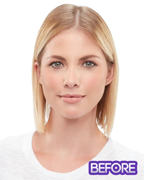 EasiPart XL 8 Inch (Exclusive) | Monofilament Remy Human Hair Toppers By Jon Renau 8~12 Inch