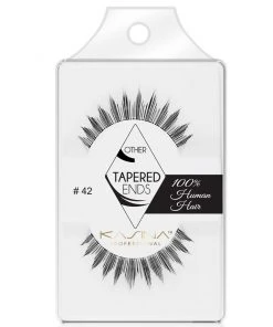 Tapered Ends Eyelashes #42 By Kasina Professional