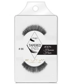Tapered Ends Eyelashes #66 By Kasina Professional
