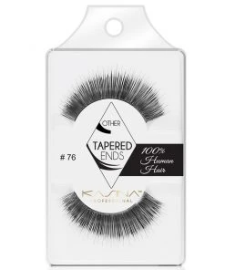 Tapered Ends Eyelashes #76 By Kasina Professional