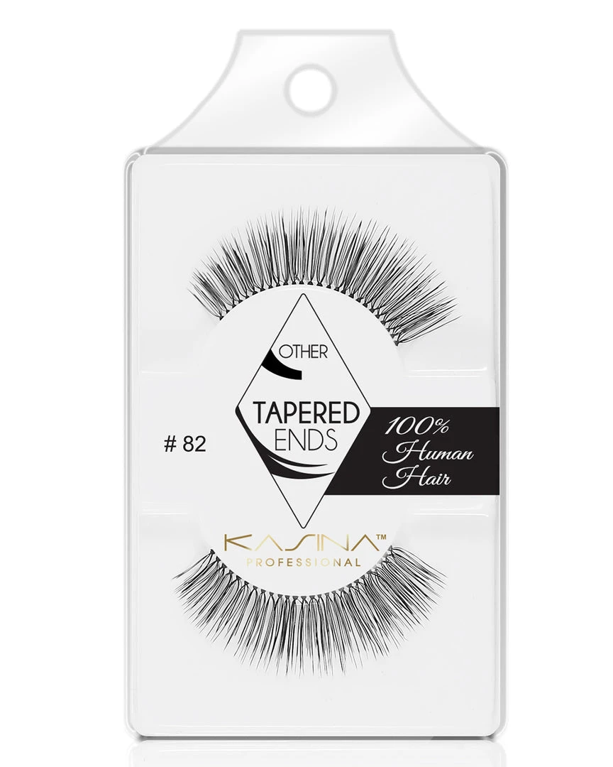 Tapered Ends Eyelashes #82 By Kasina Professional