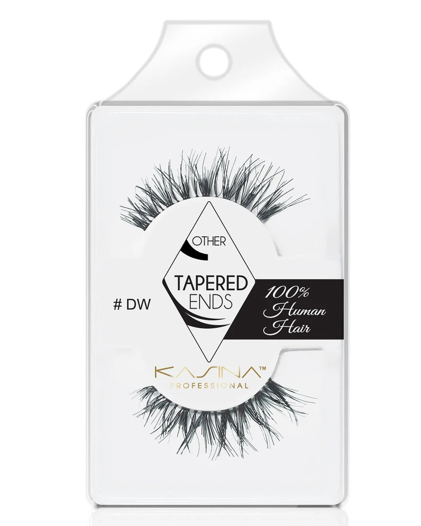 Tapered Ends Eyelashes #DW By Kasina Professional