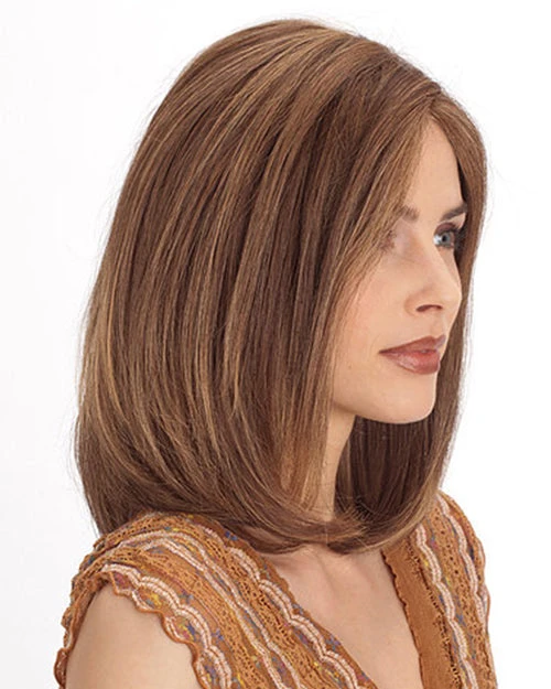 PLF002HM | Lace Front & Monofilament Human Hair Wig By Louis Ferre Wigs For Cancer Patients