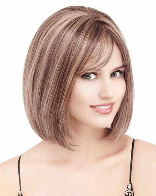 Wigs For Cancer Patients PLF009HM | Lace Front & Monofilament Human Hair Wig By Louis Ferre