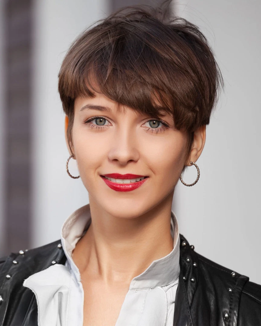 Wigs For Women Crystal | Monofilament Human Hair Wig By Louis Ferre