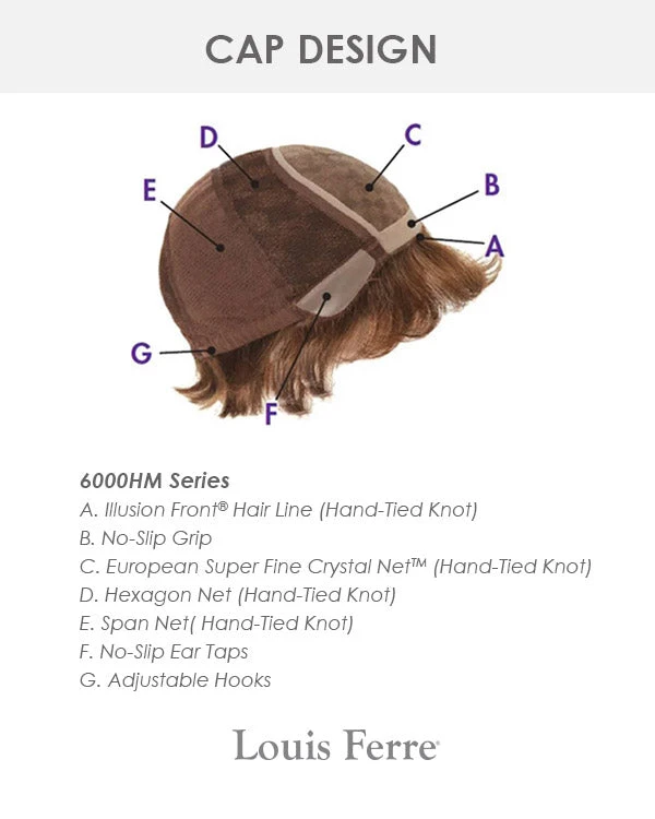 Harmony | Monofilament Synthetic Hair Wig By Louis Ferre Wigs For Women